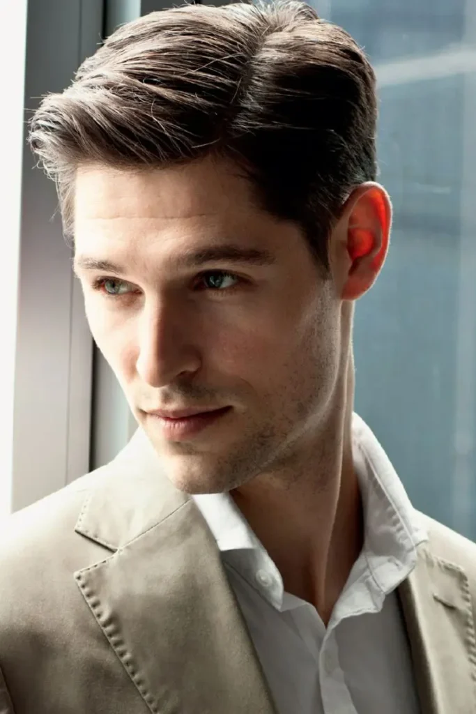 Corte de pelo hombre raya al lado tendencias (4)